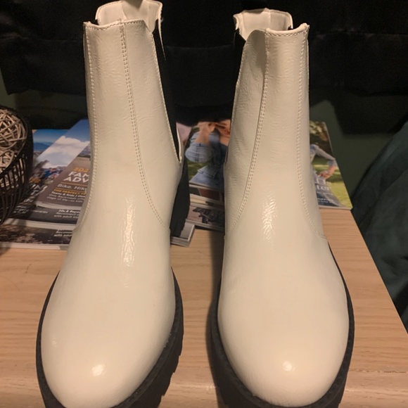 COPY - White Chinese laundry booties - Picture 3 of 5